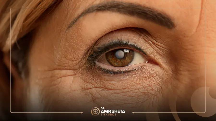 خطورة المياه البيضاء على العين